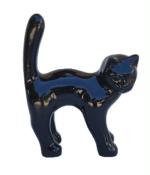 Sculpture En Résine Chat Noir - 105cm