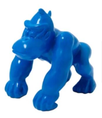 Statue en Résine Donkey Kong Bleu - 38cm