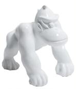 Statue en Résine Donkey Kong Blanc - 100cm